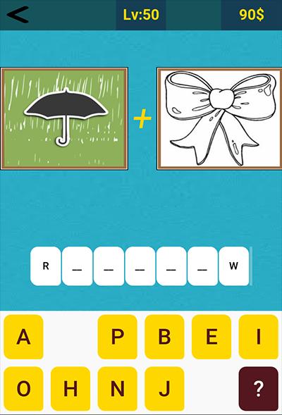 Pics to Word - Just 2 Pics 1 Word- Word Guessing