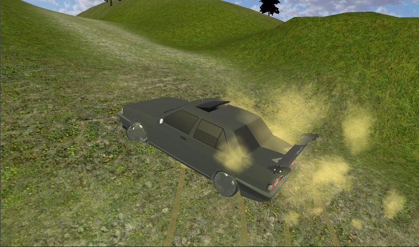 Lowland Car Drift Simulation