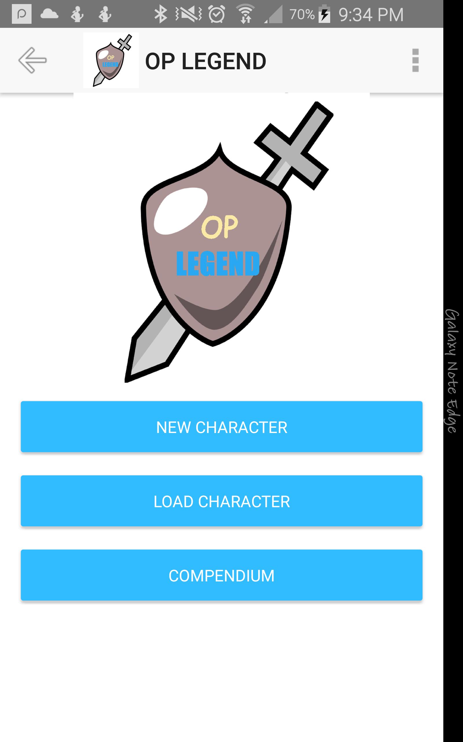 OP Legend - Open Legend Charac