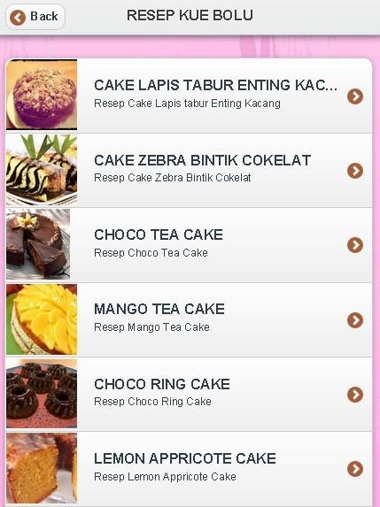 Resep Kue Bolu