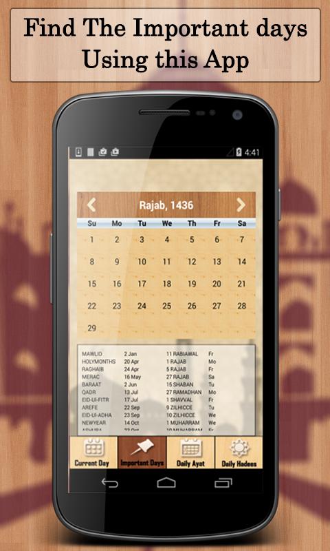Islamic Hijri Calendar
