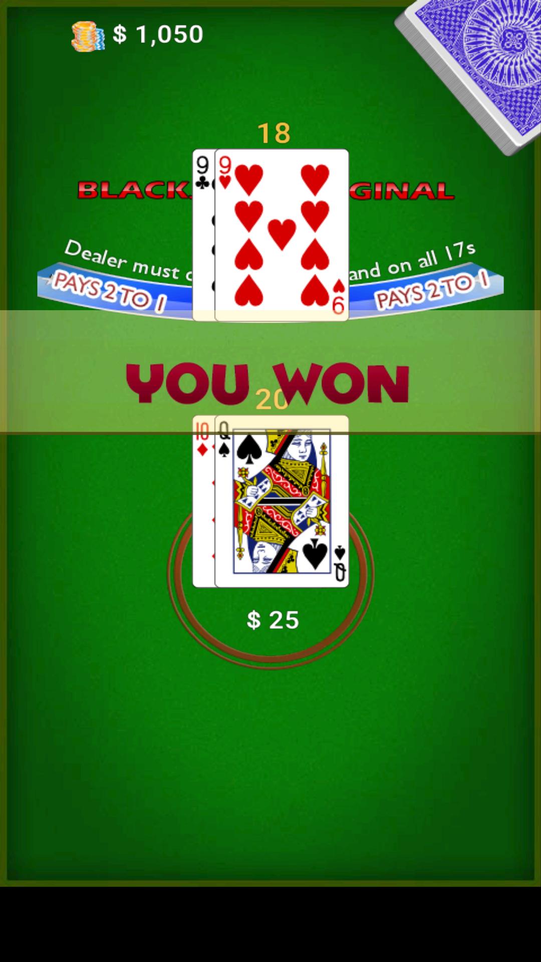 Blackjack Original