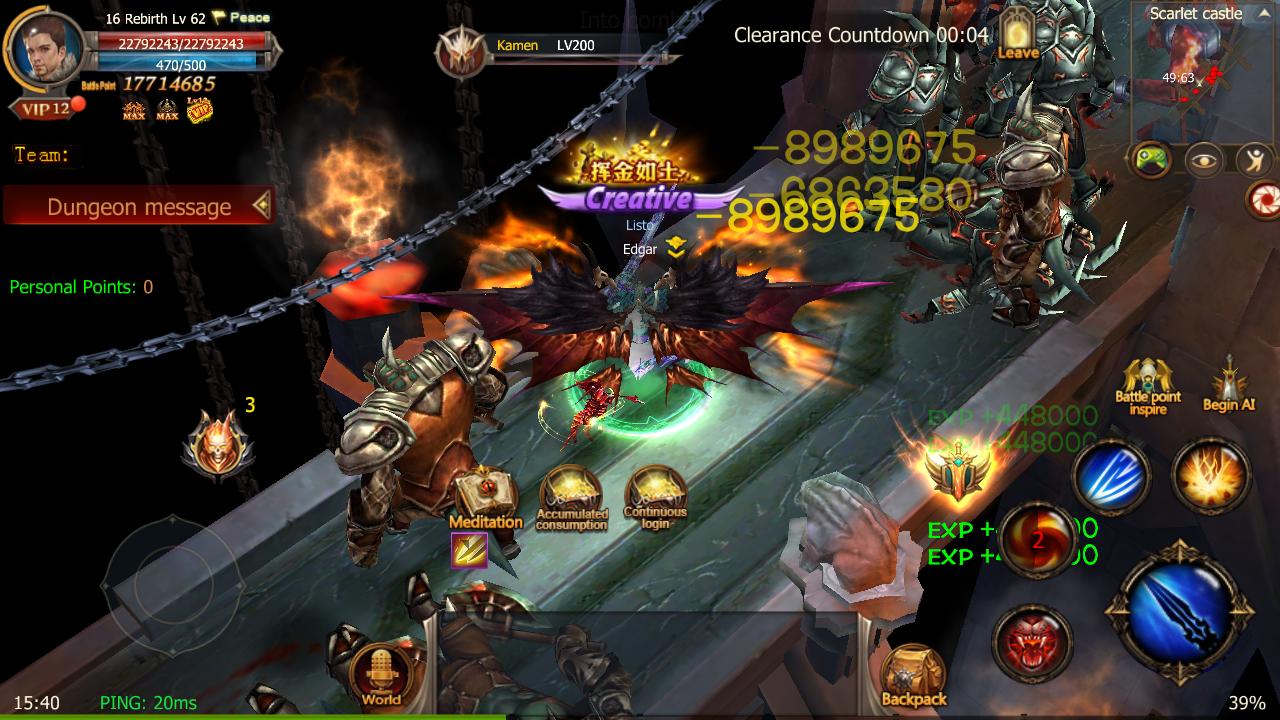 Mu Origin Invictus - (New Version) Free Diamonds