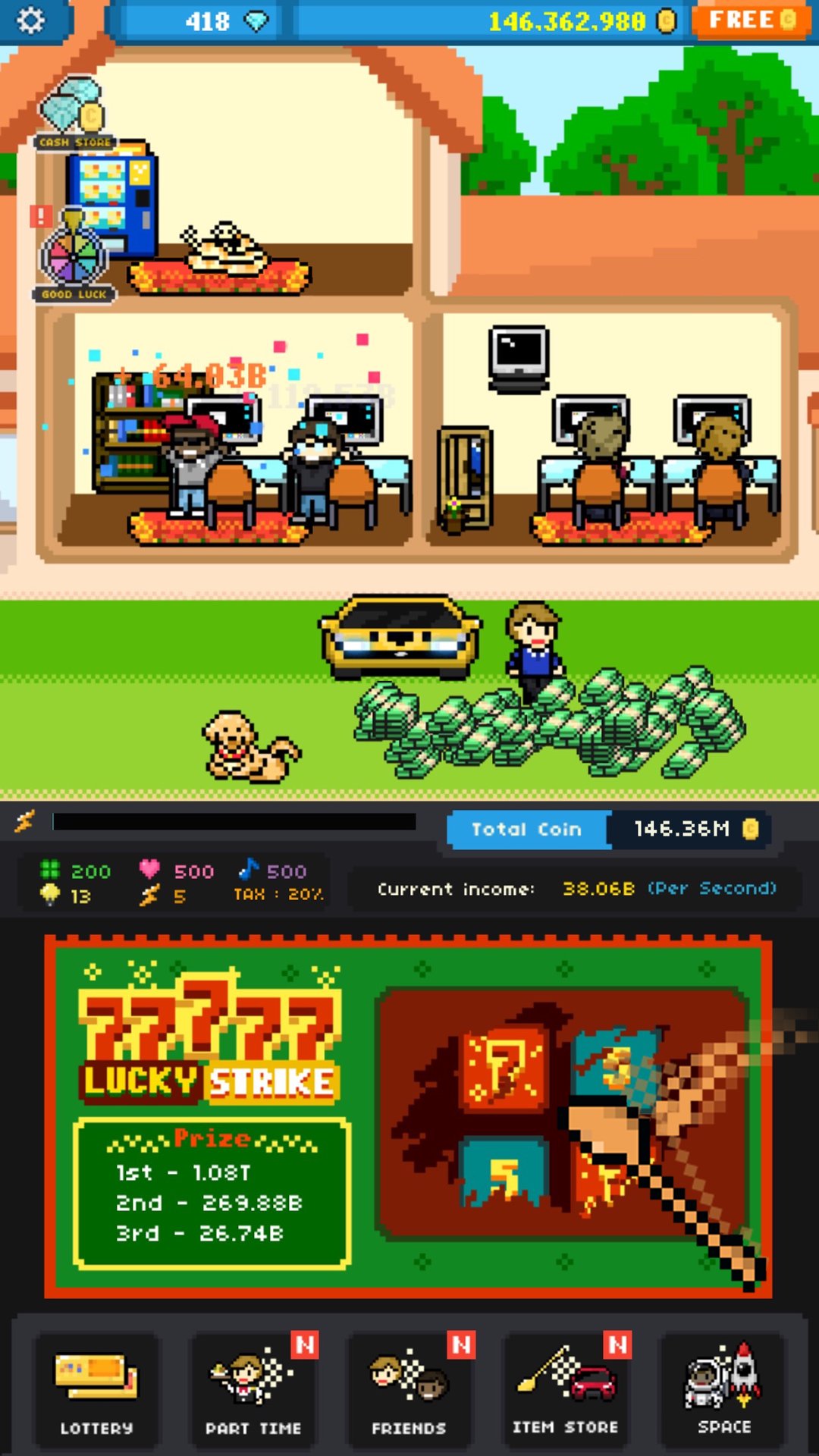 Rags to Riches : Billionaire Simulator