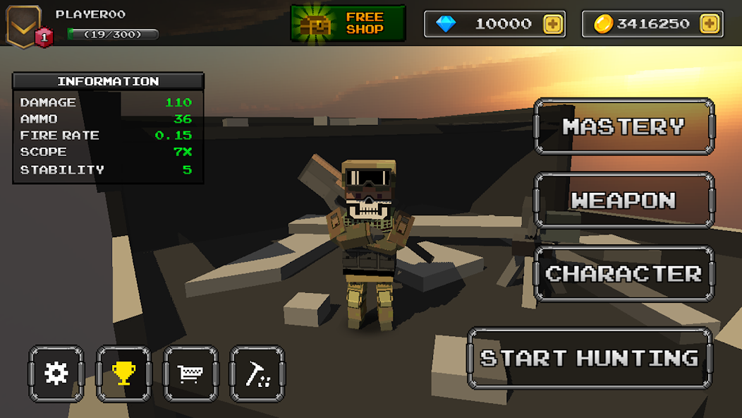 Pixel Sniper 3D - Z