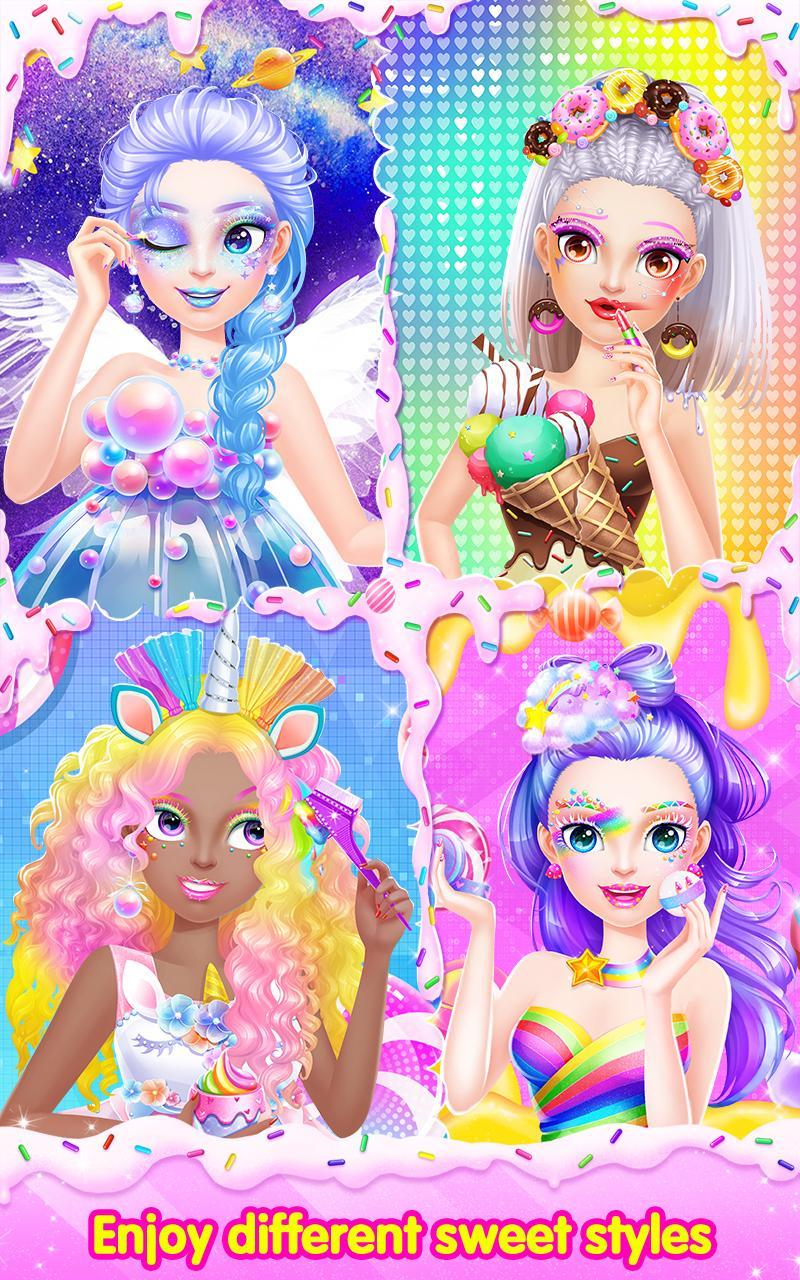 Sweet Princess Candy Makeup