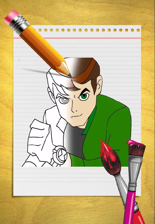 Cartoon Coloring Book