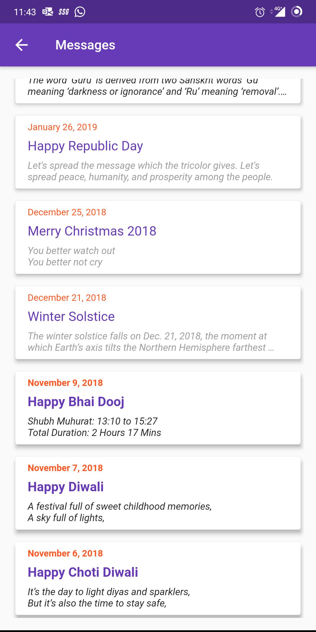 Holidays India