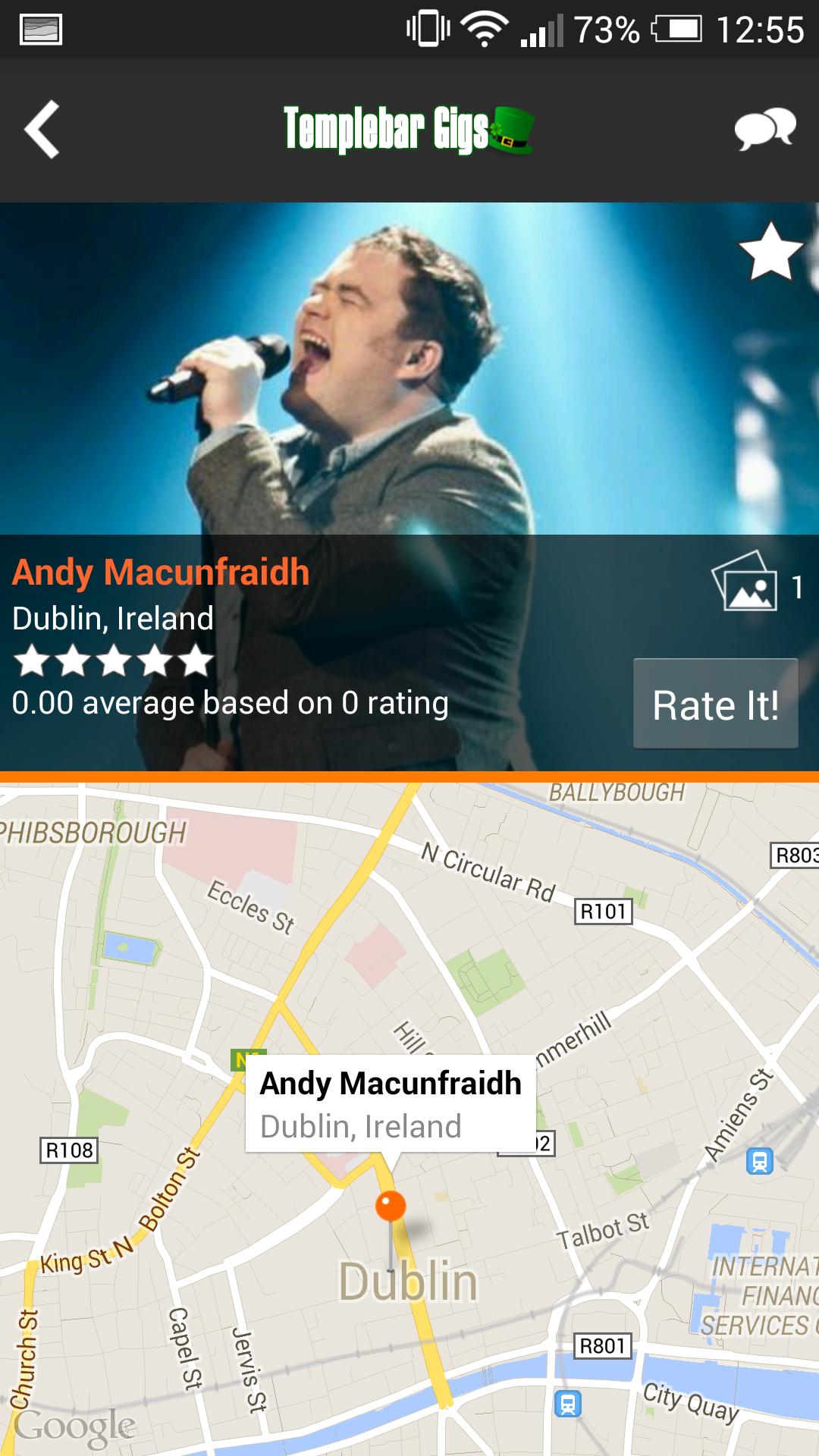 Templebar Gigs