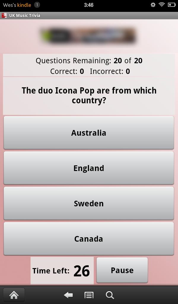 UK Music Trivia