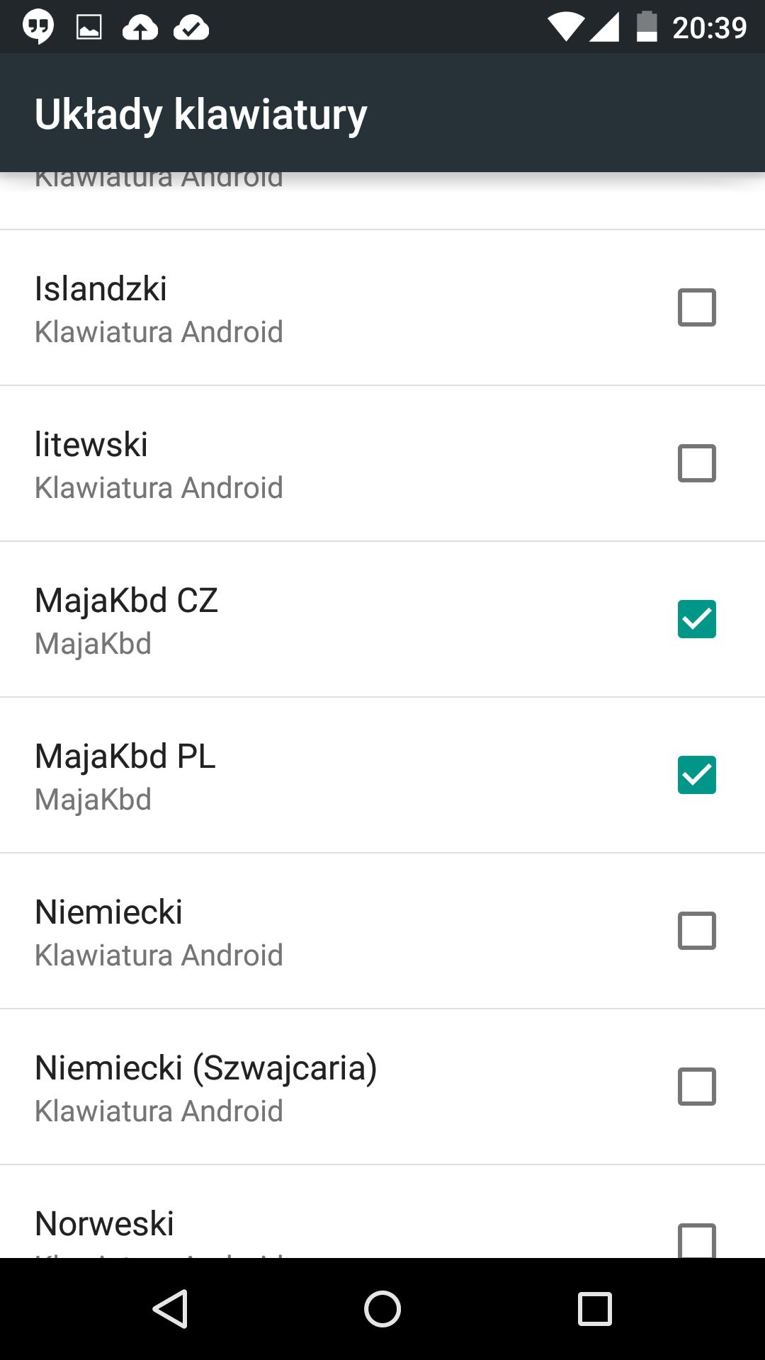 Maja Keyboard