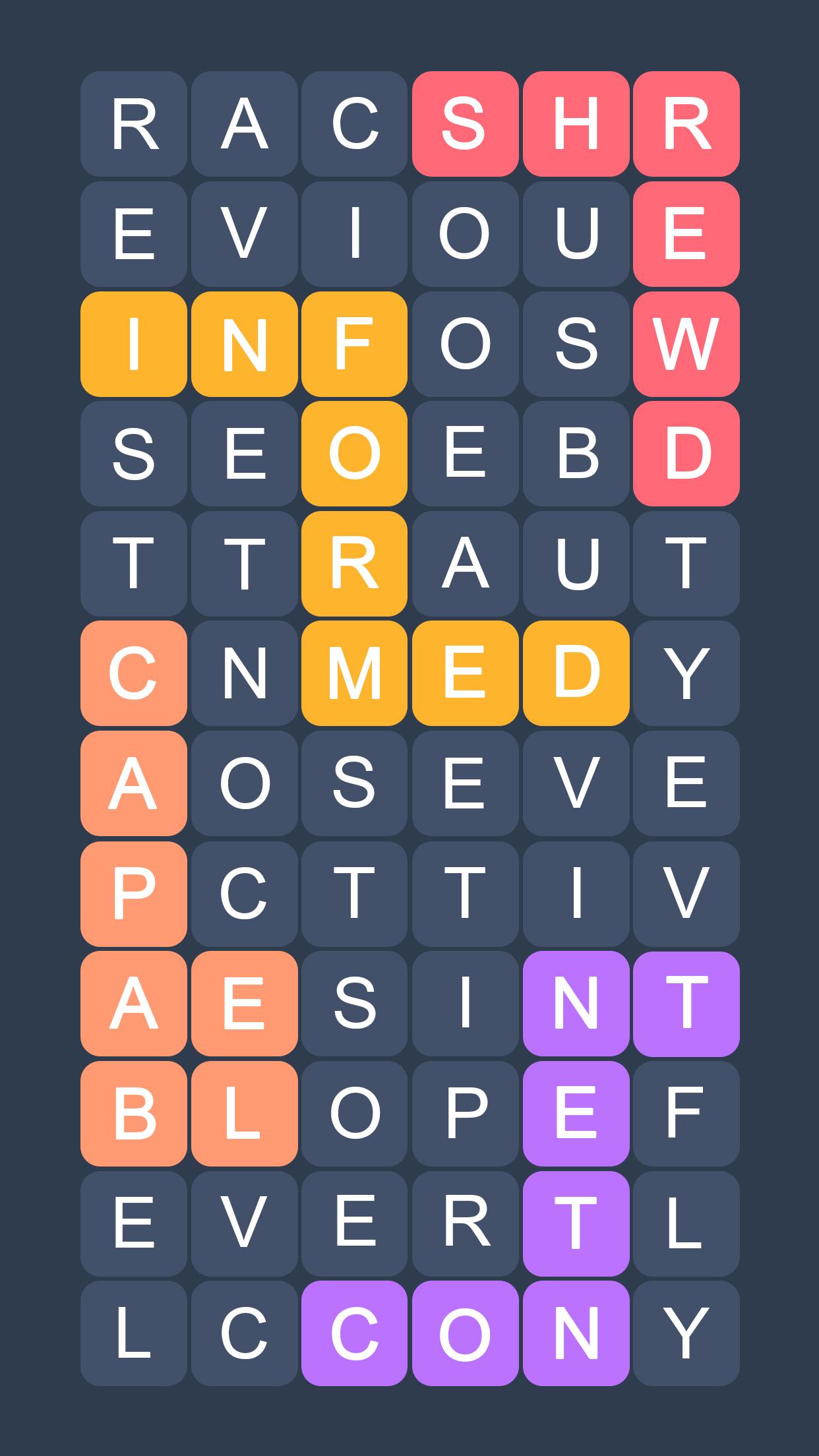 Word Search - Evolution Puzzle