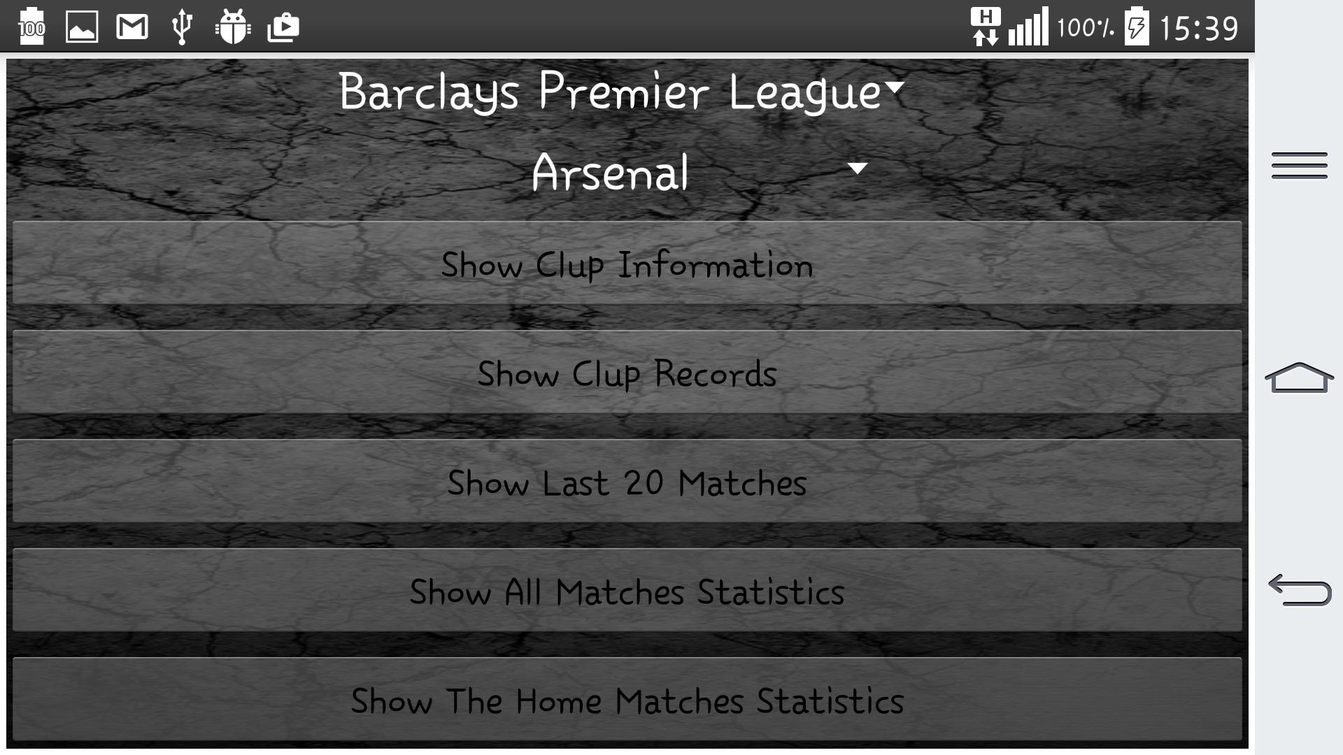 Football Statistics