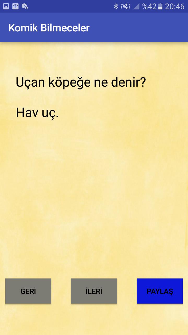 Komik Bilmeceler