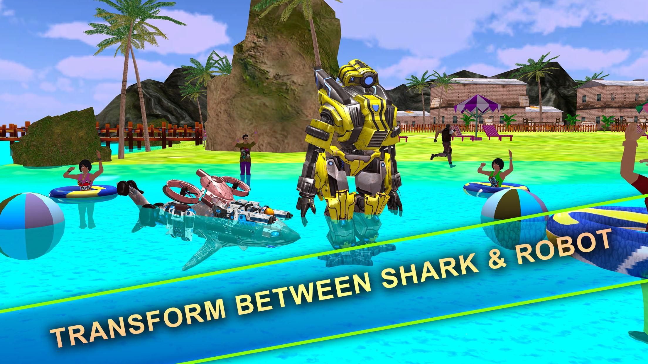 Robot Shark Attack