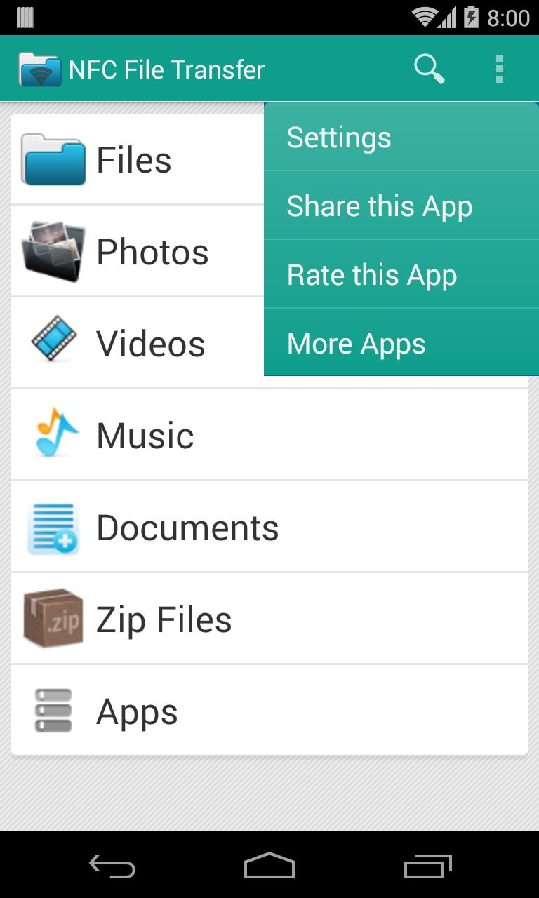 NFC File Transfer