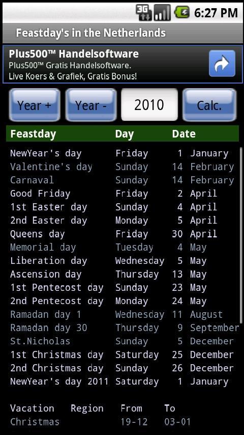 Feastdays