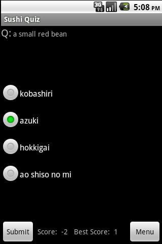 Japanese Sushi Guide & Quiz