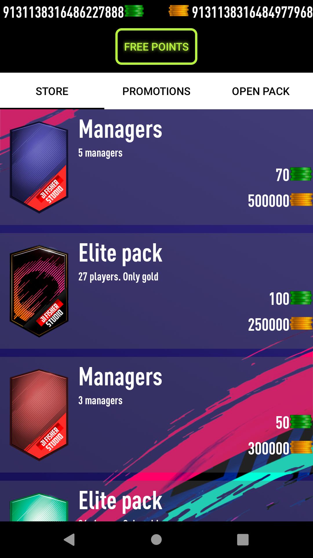 FUT 19 Simulator