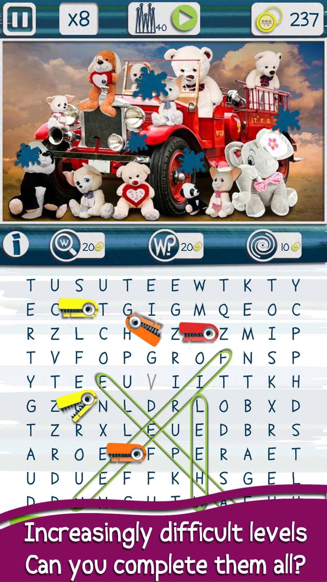 Worchy Picture Word Search