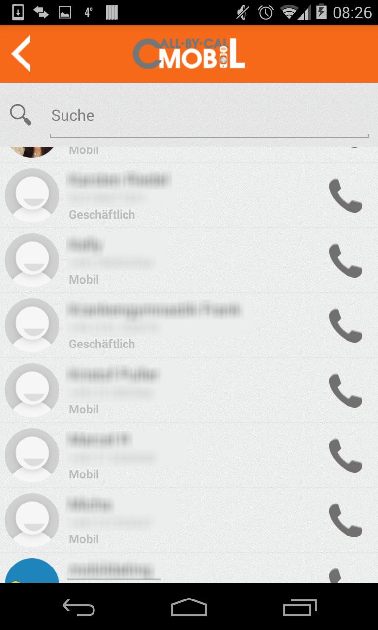 Call by Call Mobil