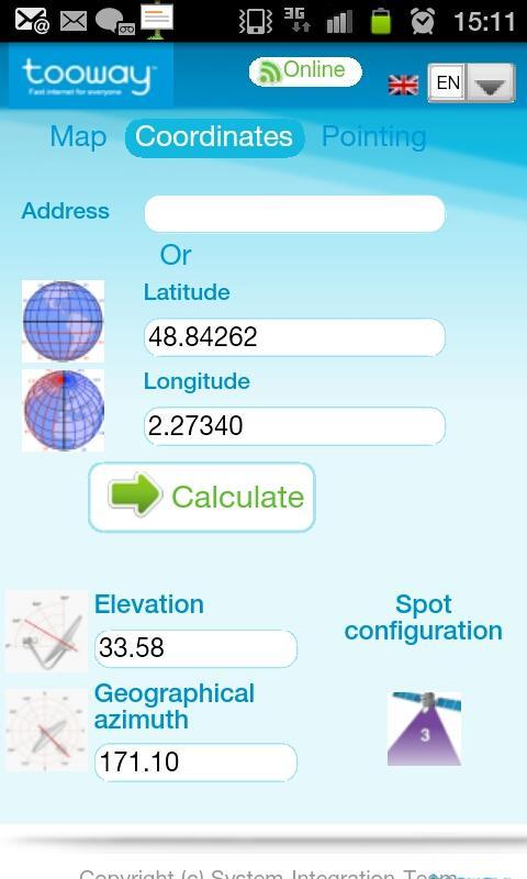Ka-Sat Finder