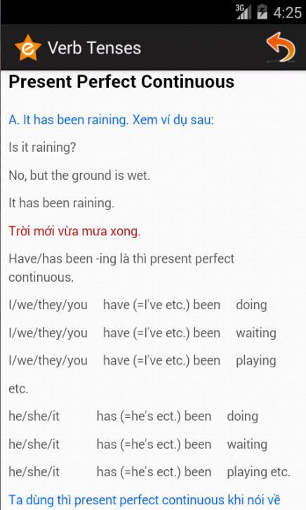 English Verb Tenses