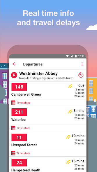 Bus Times London