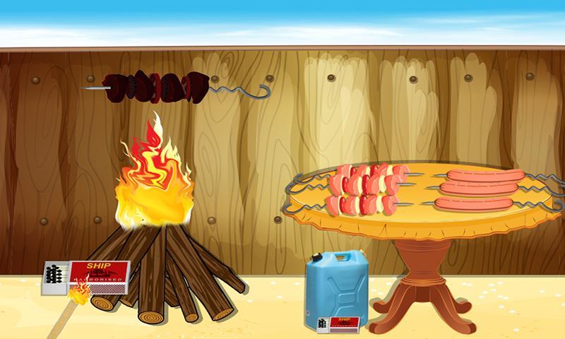 Pool Party & BBQ Cooking