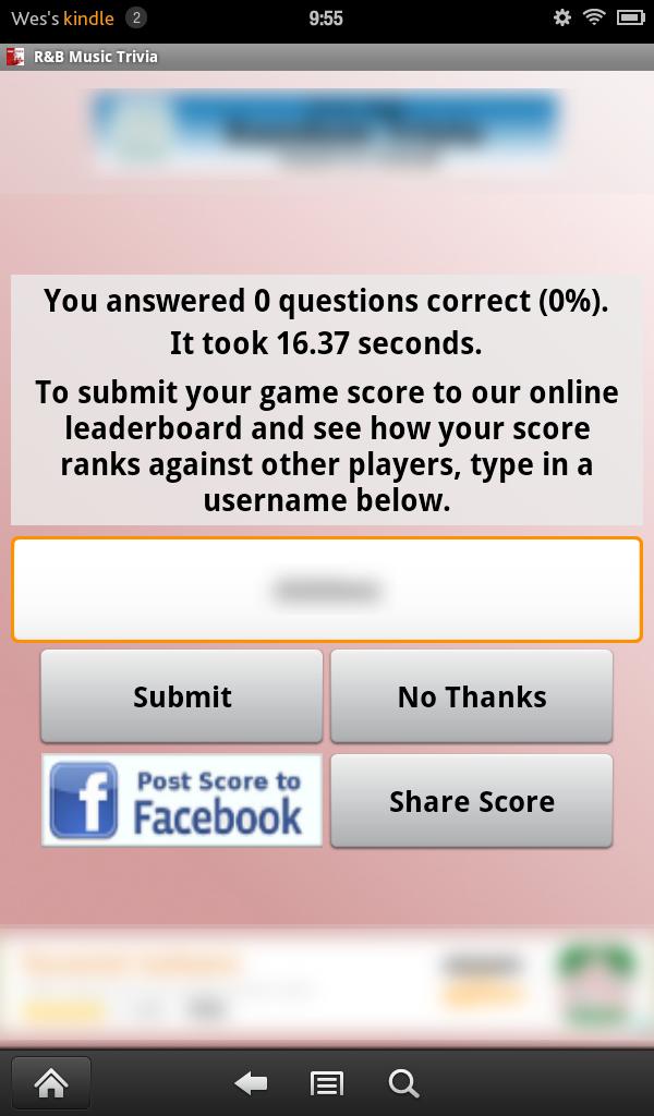 R&B Music Trivia