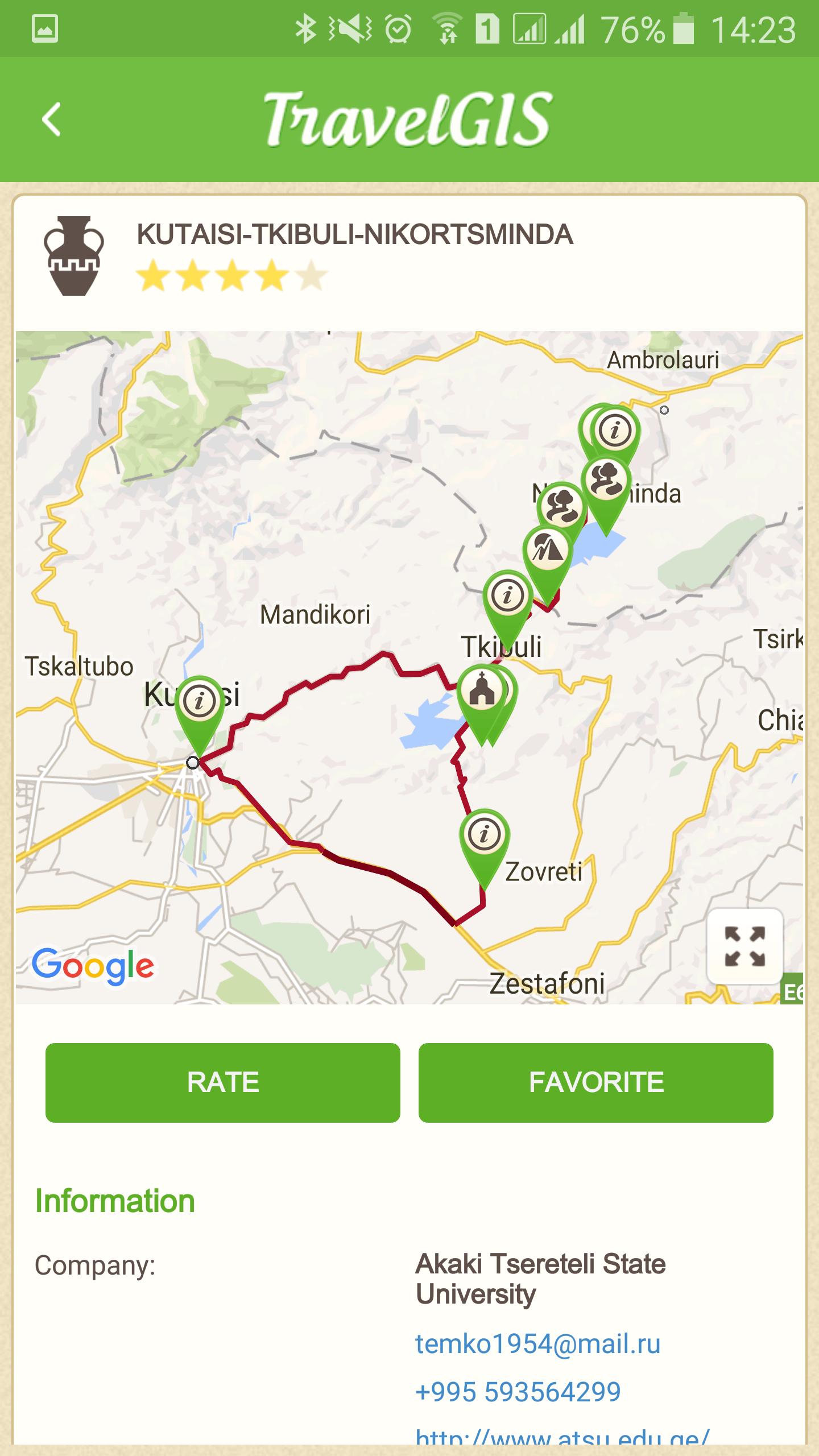 Travel GIS