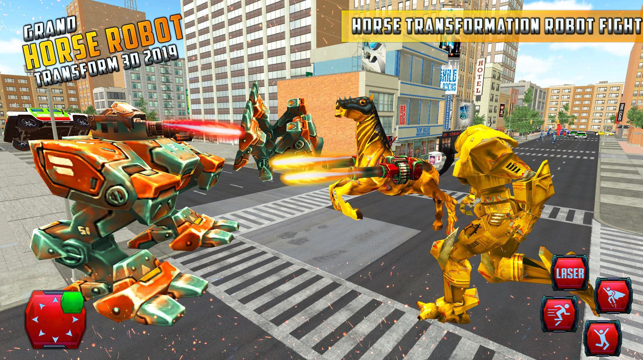 Grand Super Robot Horse City Battle