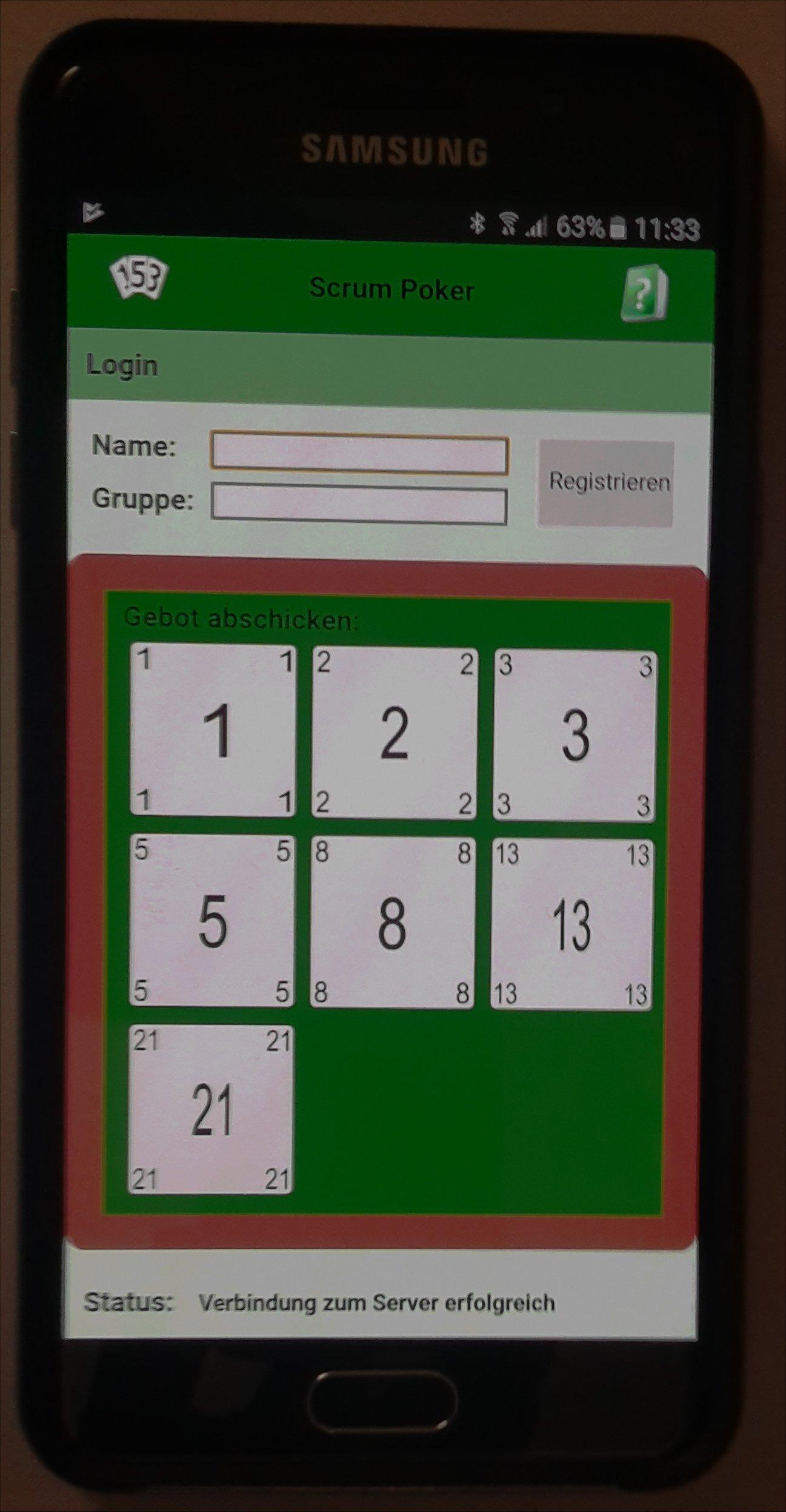 Scrum Poker Cloud