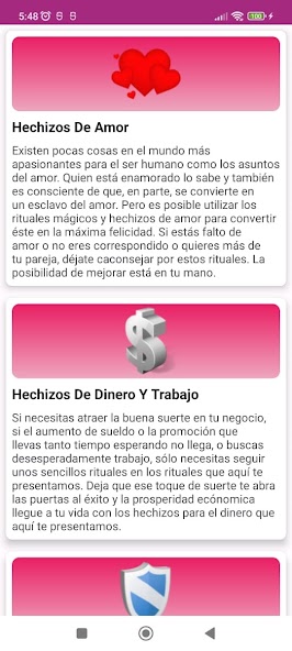 Hechizos de Magia Blanca