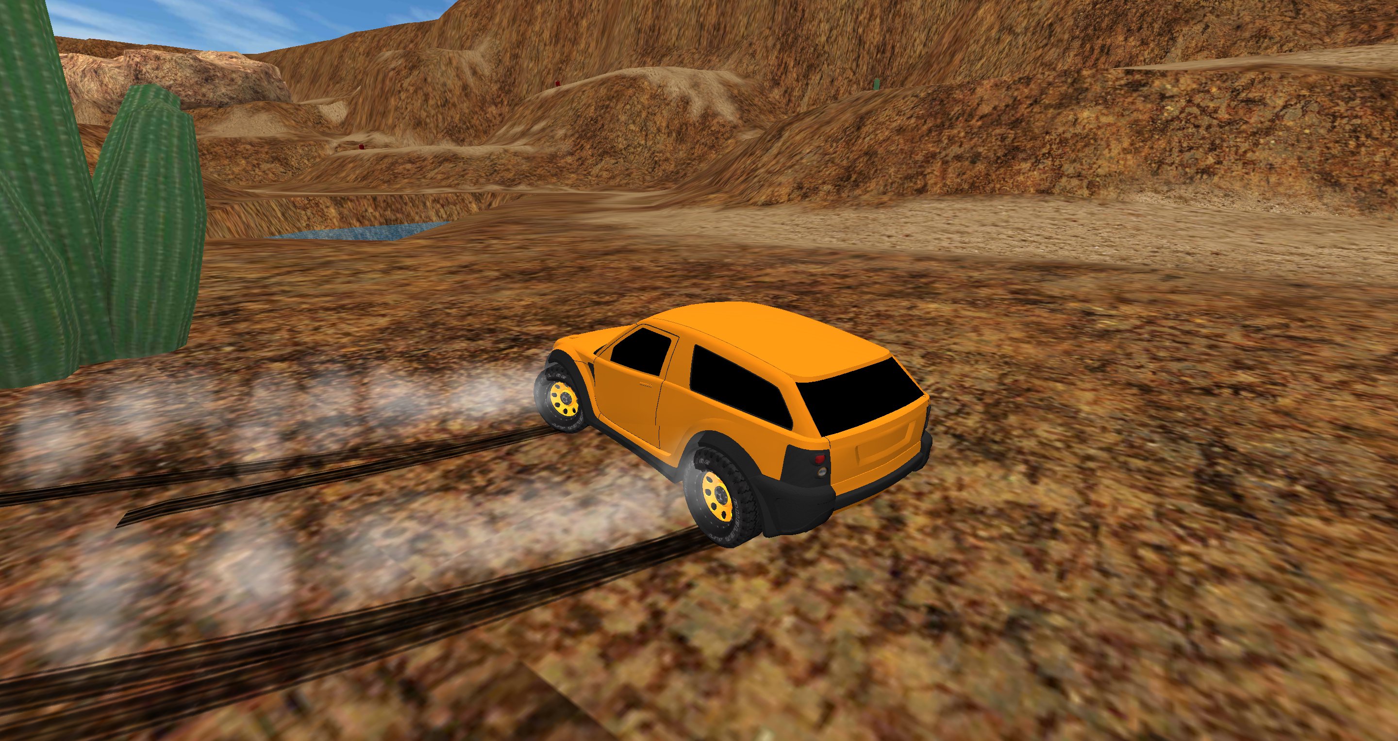 Offroad 4x4 Canyon Driving