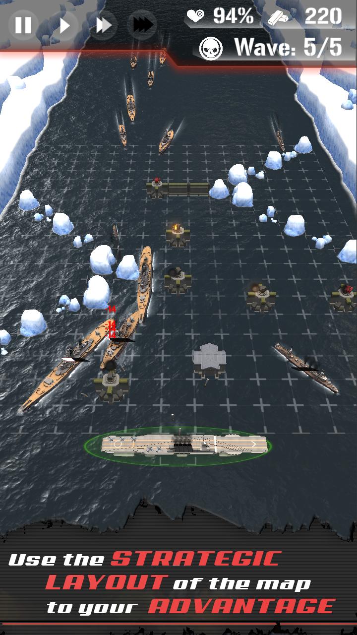 Dawn Uprising: Battle Ship Def