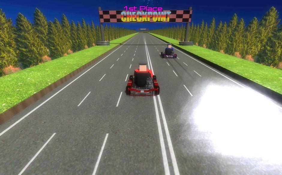 3D Crazy Karts Racing