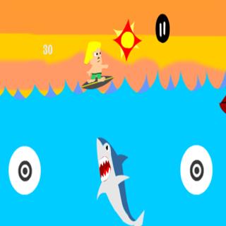 Shark surf