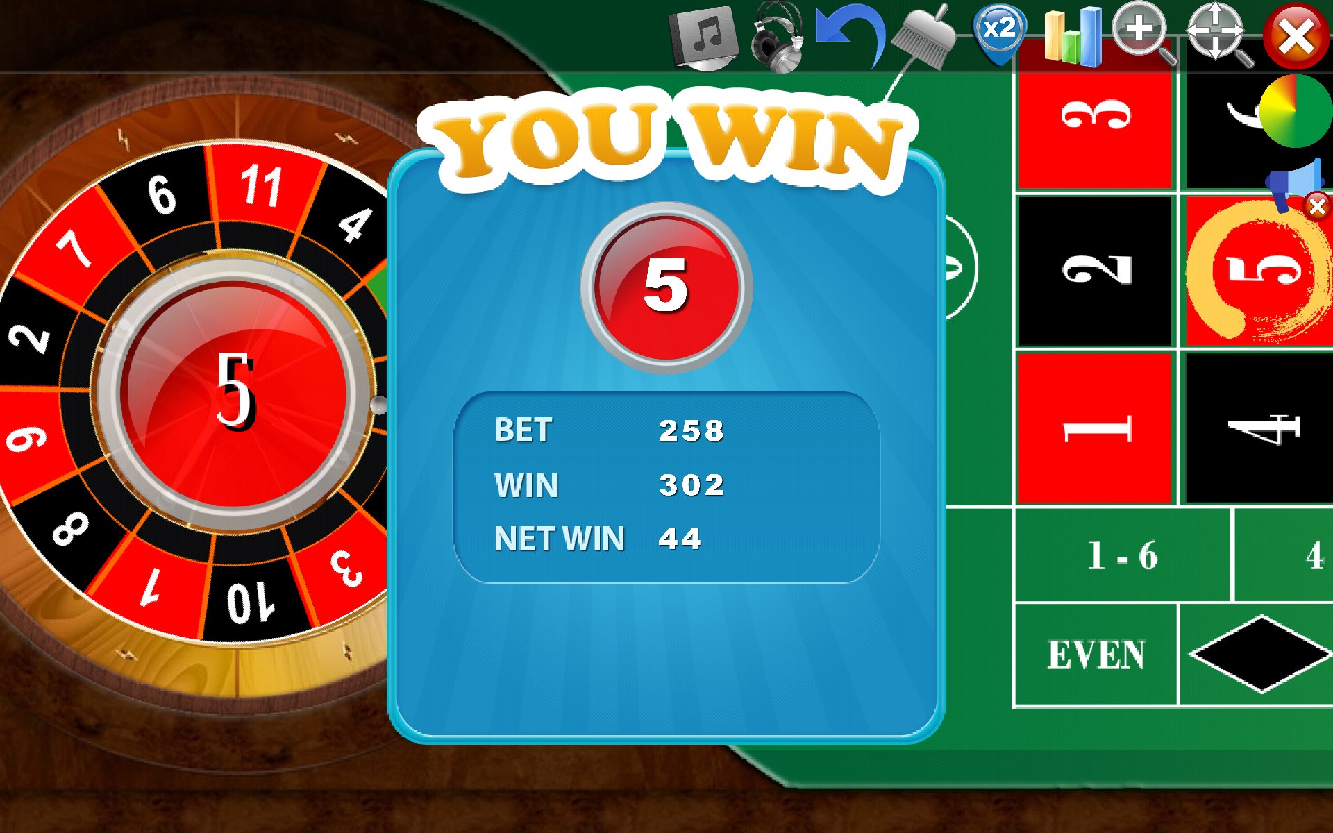 Roulette 12 Mini