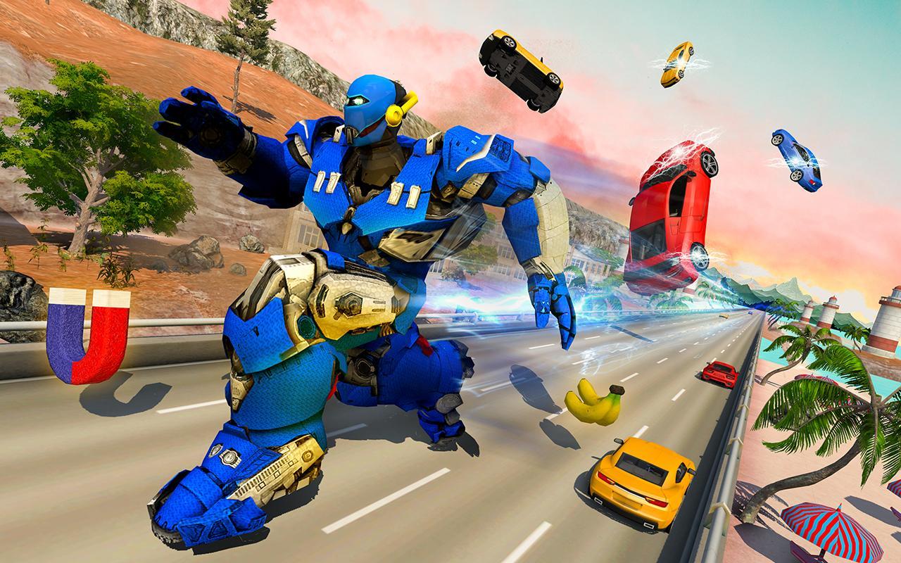 Speed Robot Highway Racing