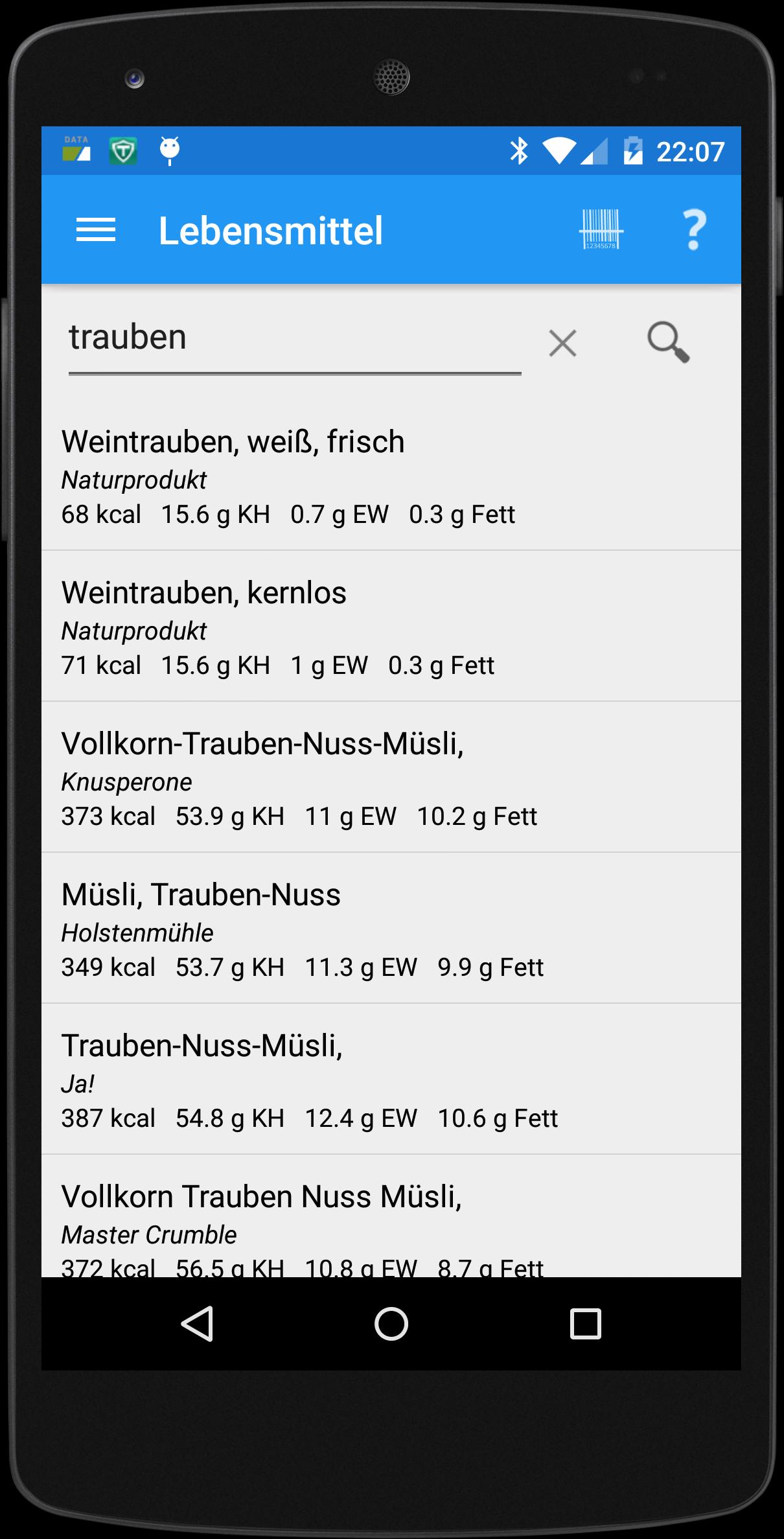 FoodLogger Lite