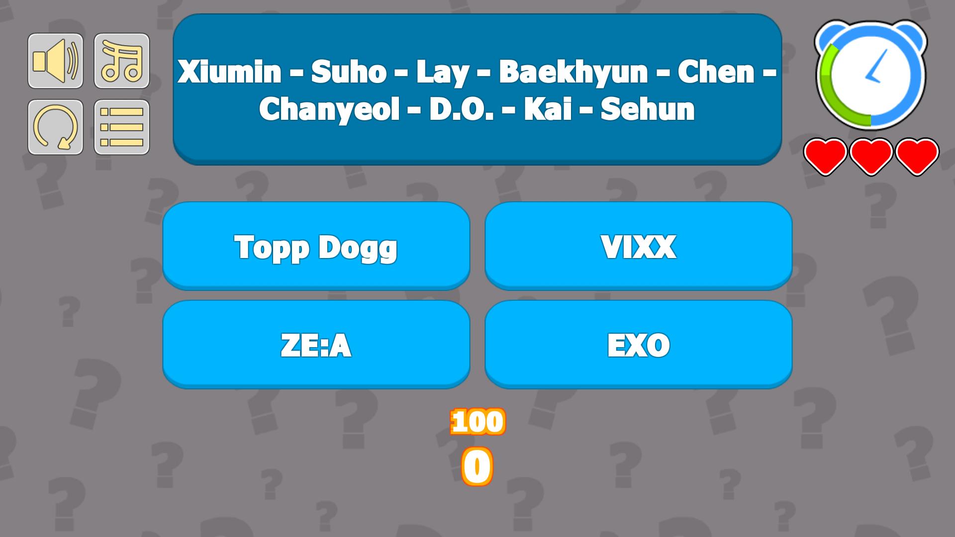 KPop Quiz Boyband