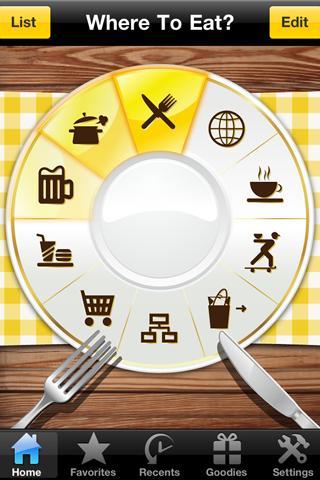 Where To Eat? GPS Food Finder