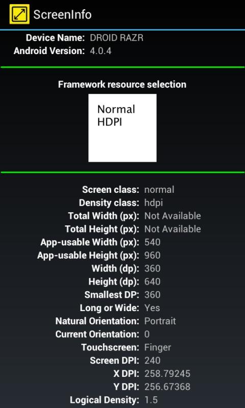 ScreenInfo