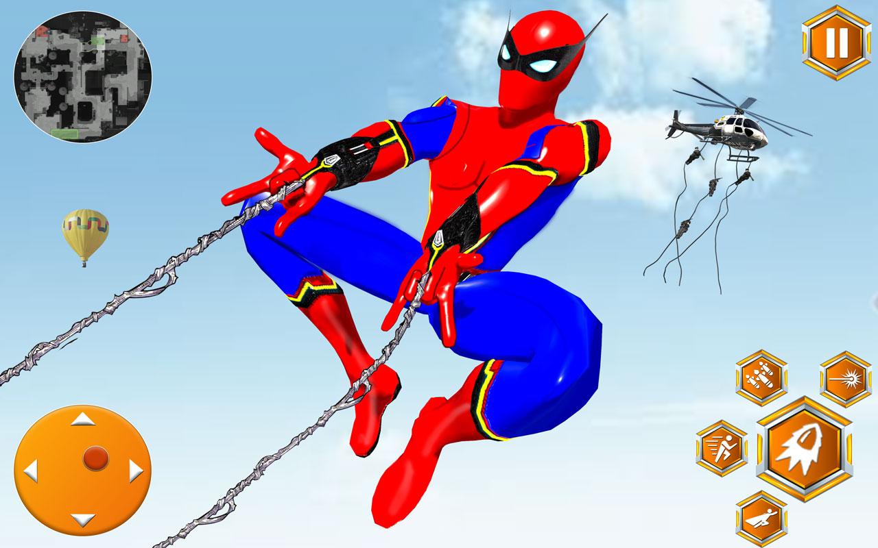 Superhero Rescue Spider Hero
