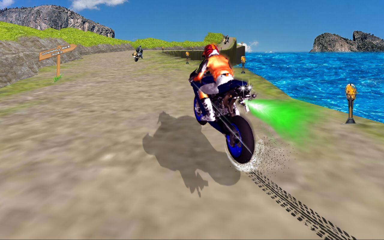 Downhill Bike Rider