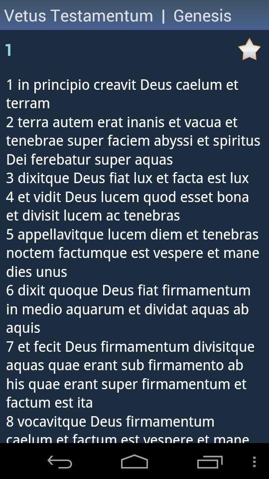 Latin Vulgate