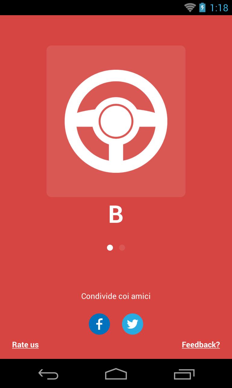 Quiz Patente AM & B