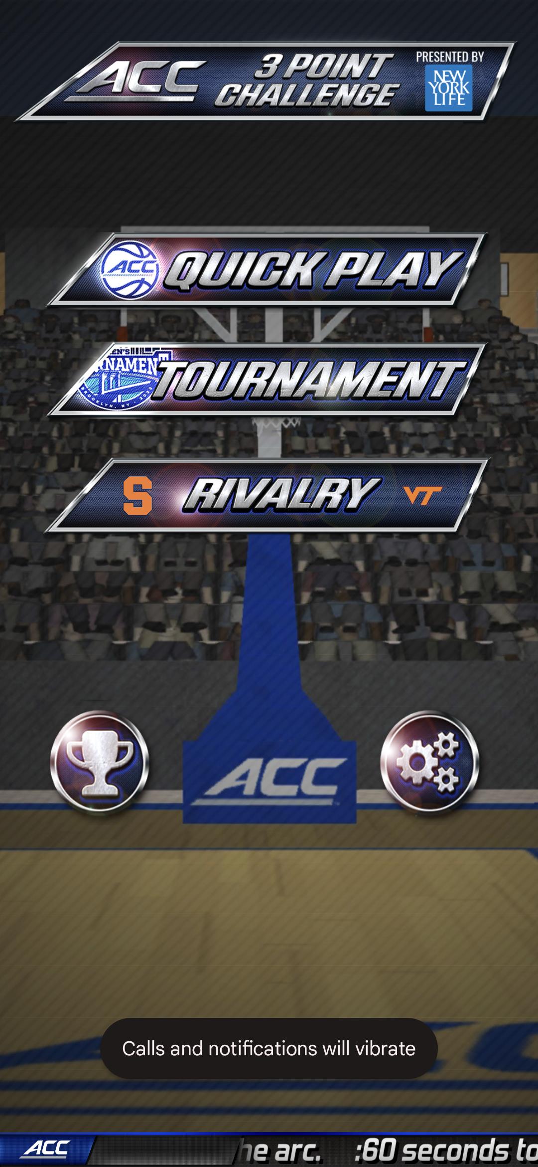 ACC 3 Point Challenge