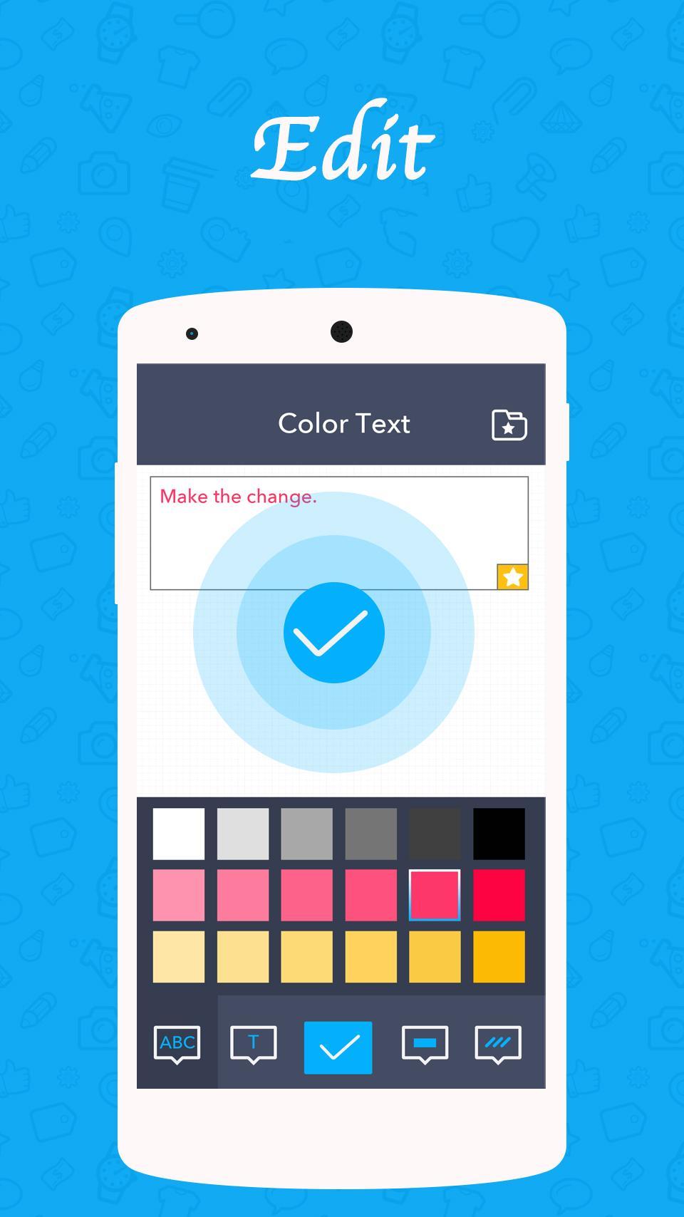 Color Text SMS